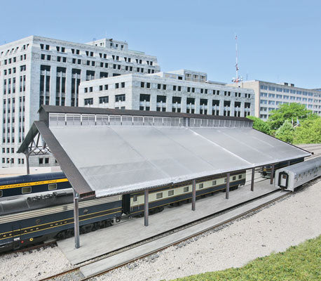 933-2984  -  Train Shed w/Clear Roof - HO Scale