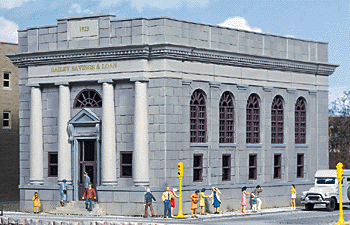933-3031  -  Bailey Savings & Loan Kit - HO Scale