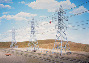 933-3121  -  Transmission Towers 4/ - HO Scale