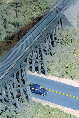 933-3147  -  Trestle w/Dck Grd Brdg 2/ - HO Scale