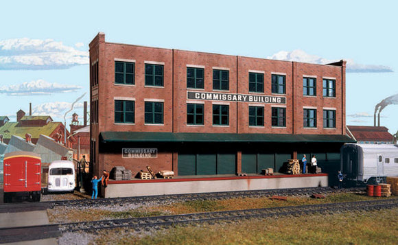 933-3173  -  Cmmssry/Frght Trnsfr Bldg - HO Scale