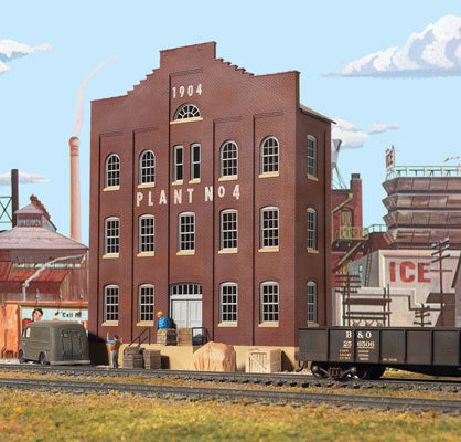 933-3183  -  Plant #4 Building Front - HO Scale
