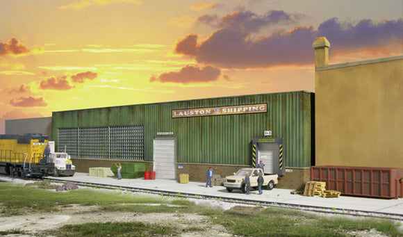 933-3191  -  Lauston Shipping bckgrnd - HO Scale