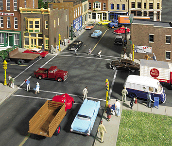 933-3195  -  Street Systm Asphalt Strt - HO Scale