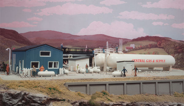 933-3213  -  Central Gas & Supply Kit - N Scale