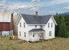 933-3333  -  Rurl Lancaster Farm house - HO Scale