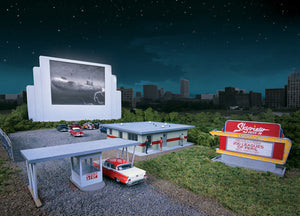 933-3478  -  Skyview Drive-In Theatre - HO Scale