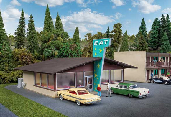 933-3489  -  Vintage Motor Restaurant - HO Scale