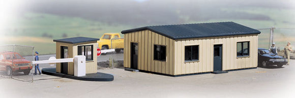 933-3517  -  Office and Guard Shack - HO Scale