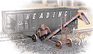 933-3520  -  Old Time Coal Conveyor 3/ - HO Scale