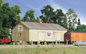 933-3529  -  Storage Shed on Pilings - HO Scale