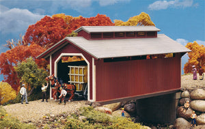 933-3652  -  Willow Glen Cvrd Bridge - HO Scale