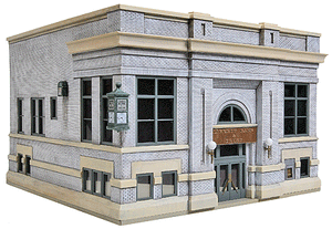 933-3772  -  Liberty Bank & Trust Kit - HO Scale