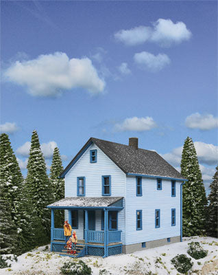 933-3786  -  2-Story Frame House Kit - HO Scale