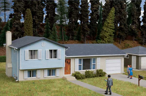 933-3794  -  Split-Level House Kit - HO Scale