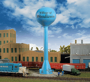 933-3814  -  Modern Water Tower Kit - N Scale