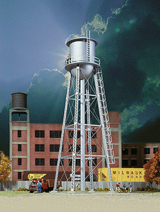 933-3833  -  Vintage Water Tower Slv - N Scale