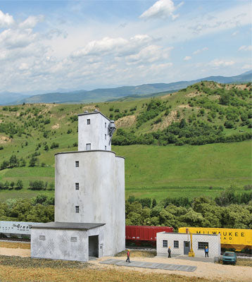 933-3860  -  Prairie Co-Op Elevator - N Scale