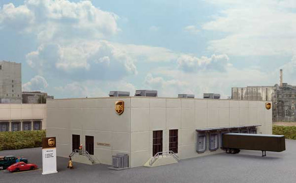 933-3863  -  UPS Hub w/Customer Center - N Scale