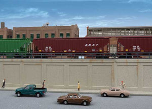 933-3882  -  Urban Retaining Walls - N Scale