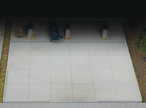 933-3886  -  Modern Parking Lot - N Scale