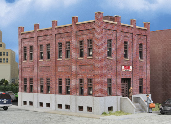 933-4050  -  Sm Brick Office Bldg Kit - HO Scale