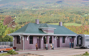 933-4054  -  Pella Depot Kit - HO Scale