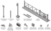 933-4074  -  Security Details Kit - HO Scale