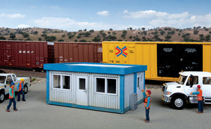 933-4078  -  Modern Yard Office Kit - HO Scale