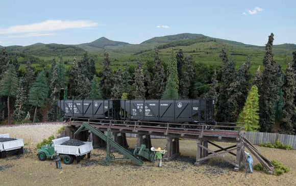 933-4093  -  Coal Trestle Kit - HO Scale