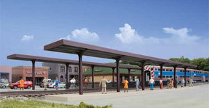 933-4099  -  Sbrbn Station Platform 4/ - HO Scale