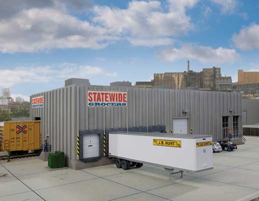 933-4105  -  Modern Grocery Warehouse - HO Scale