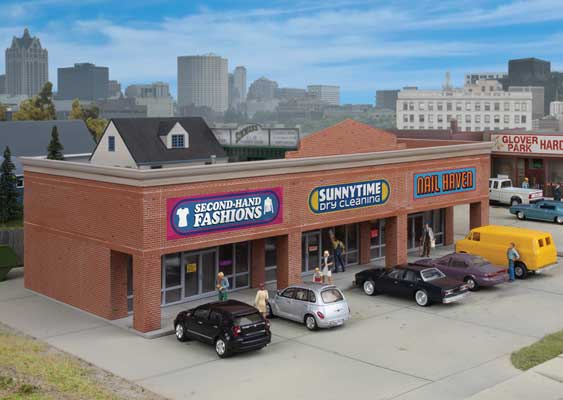 933-4115  -  Modern Shopping Center I - HO Scale