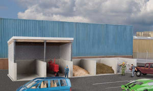 933-4139  -  Bulk Material Storage Kit - HO Scale