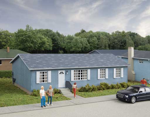 933-4150  -  Modern Sectional House - HO Scale