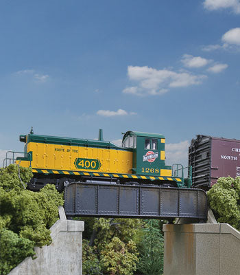 933-4500  -  Sngl-Trk Thru Grd Brg 30' - HO Scale