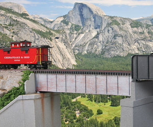 933-4506  -  Sngl-Trk Std Dck Brdg 50' - HO Scale
