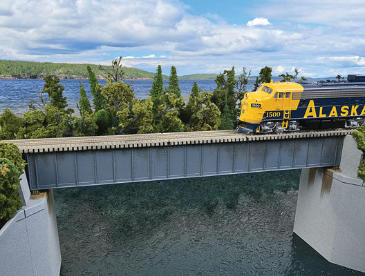 933-4508  -  Sngl-Trk Std Dck Brdg 90' - HO Scale