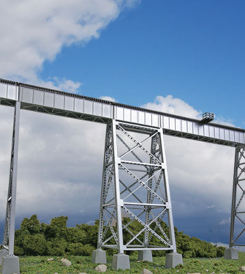 933-4554  -  Steel Rlrd Bridge Tower - HO Scale