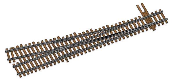 948-83016  -  Cd 83 NS DCC T/O #5 Right - HO Scale