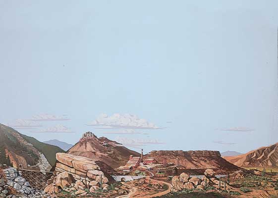 949-703  -  Scene Mountain to Desert - HO Scale