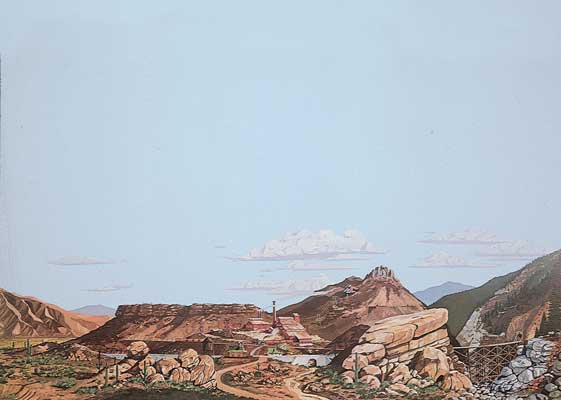 949-704  -  Scene Desert to Mountain - HO Scale