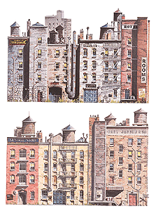 949-722  -  IB Back Street structures - HO Scale