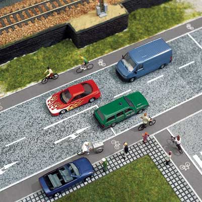 949-1256  -  Bicycle Path - HO Scale