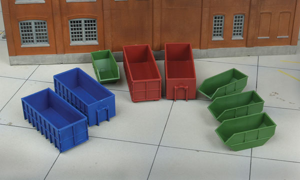 949-4106  -  Industrial Dumpsters 8/ - HO Scale