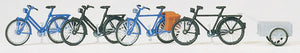 949-4124  -  Bike w/Accessories Unpntd - HO Scale