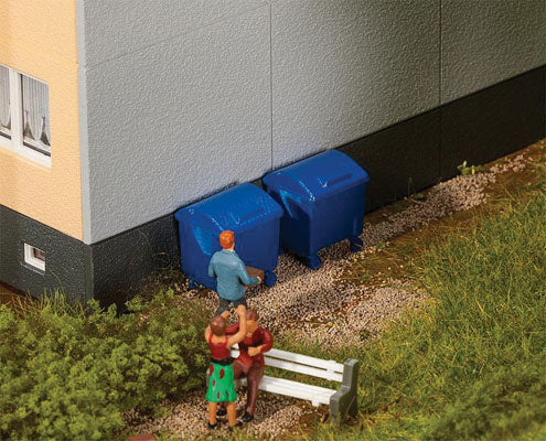 949-4126  -  Mdrn Trash Containers 2/ - HO Scale