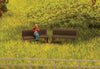 949-4146  -  Benches 8/ - HO Scale