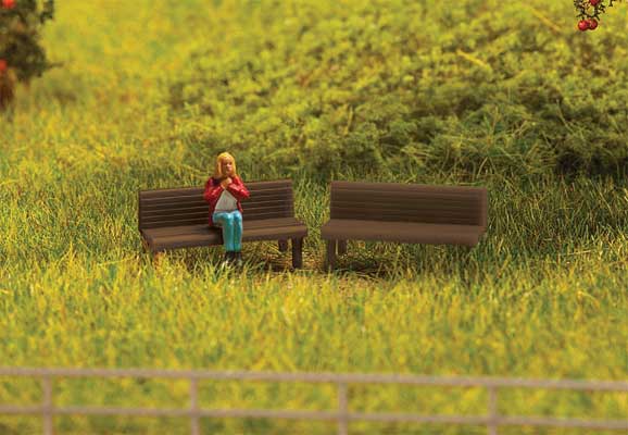 949-4146  -  Benches 8/ - HO Scale