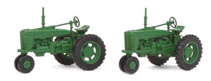 949-4161  -  Farm Tractor Green 2/ - HO Scale